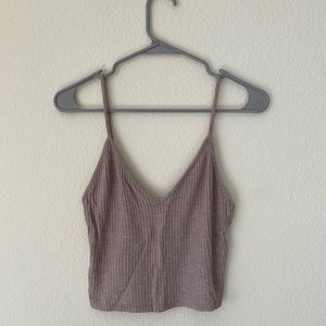 BRANDY MELVILLE knit ribbed tank top